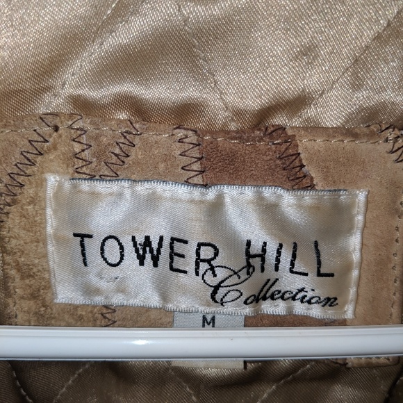 100% genuine leather/suede multi colored jacket - Picture 2 of 3